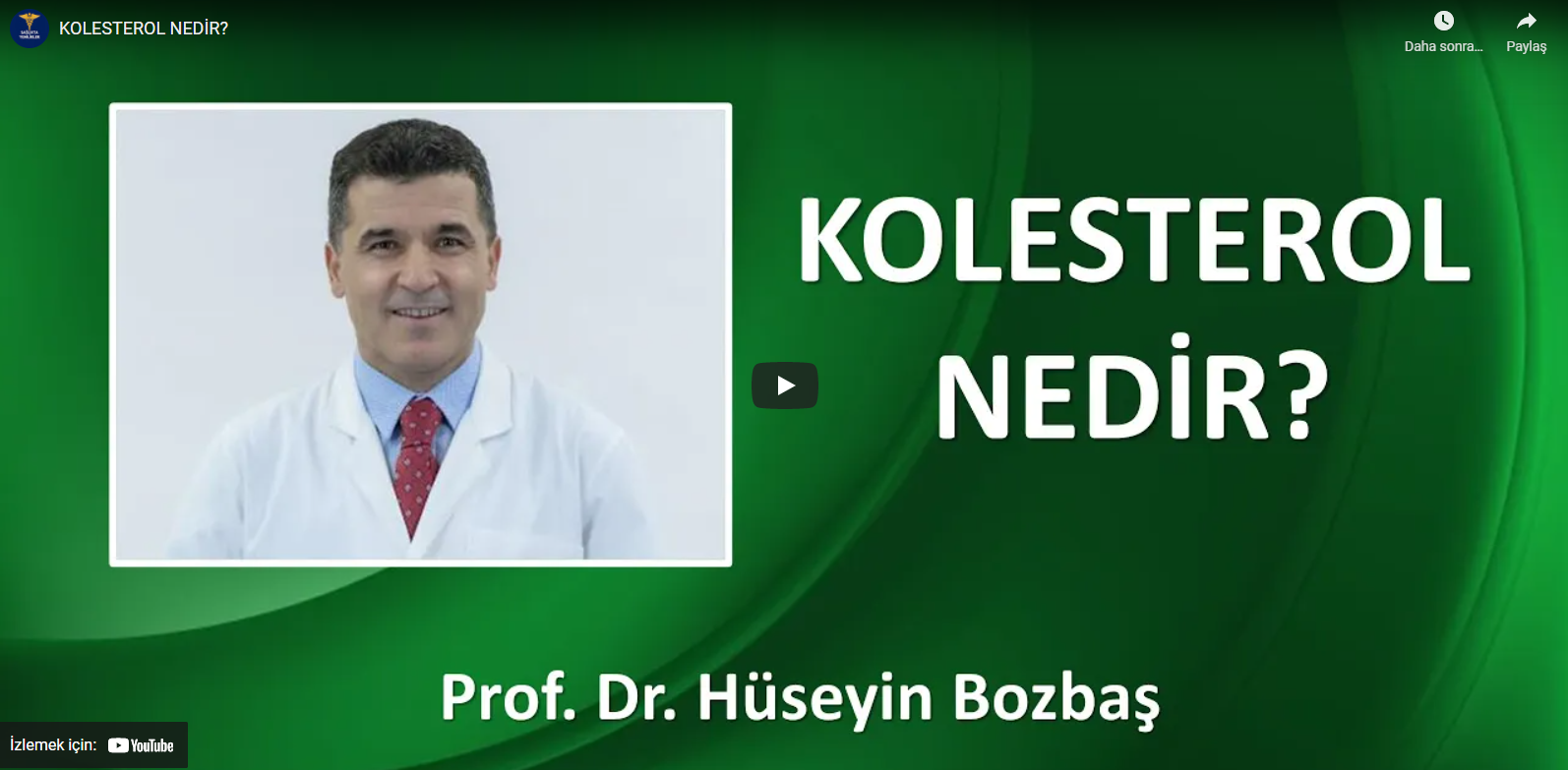 Kolesterol Nedir